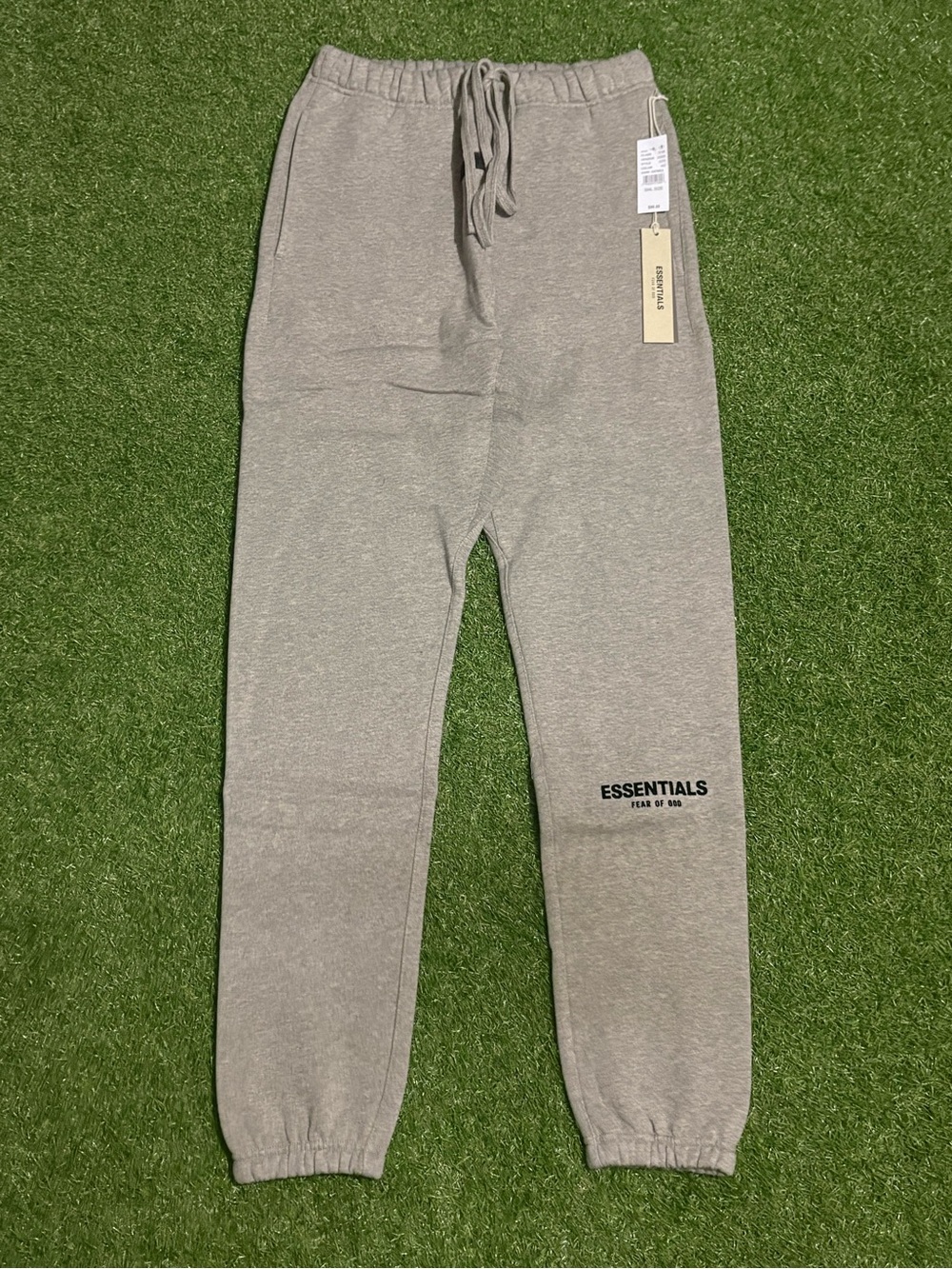 Essentials Fear of God Dark Oatmeal Cuffed Pants